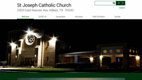 What Stjosephkilleen.org website looked like in 2020 (4 years ago)