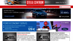 What Stellacentrum.sk website looked like in 2020 (4 years ago)