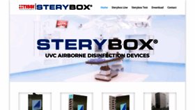 What Sterybox.com website looked like in 2020 (4 years ago)