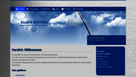What Schlosserei-kuepper.de website looked like in 2020 (4 years ago)