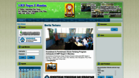 What Smp3mandau.sch.id website looked like in 2020 (4 years ago)
