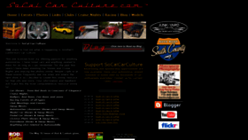 What Socalcarculture.com website looked like in 2020 (4 years ago)