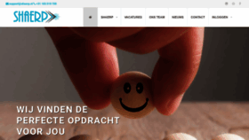 What Shaerp.nl website looked like in 2020 (4 years ago)
