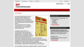 What Stv-online.de website looked like in 2020 (5 years ago)