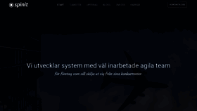 What Spinit.se website looked like in 2020 (5 years ago)