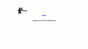 What Studentlawjournal.com website looked like in 2020 (4 years ago)