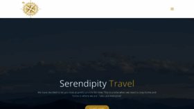 What Serendipitytravel.net website looked like in 2020 (4 years ago)
