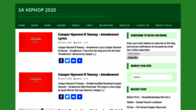 What Sahiphop2020.com website looked like in 2020 (4 years ago)