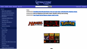 What Strikezoneonline.com website looked like in 2020 (4 years ago)