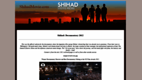 What Shihadmovie.com website looked like in 2020 (4 years ago)