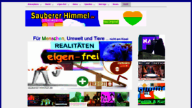 What Sauberer-himmel.de website looked like in 2020 (4 years ago)