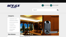 What Scyanelectronics.com website looked like in 2020 (6 years ago)