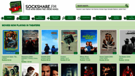 What Sockshare.fm website looked like in 2020 (4 years ago)