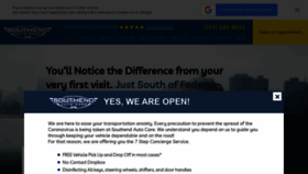 What Southendautocare.com website looked like in 2020 (4 years ago)