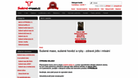 What Susene-maso.cz website looked like in 2020 (4 years ago)