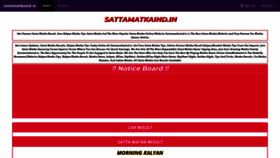 What Sattamatkaind.in website looked like in 2020 (4 years ago)