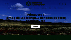 What Sementesdeportugal.pt website looked like in 2020 (4 years ago)