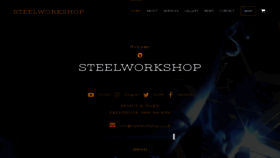 What Steelworkshop.co.uk website looked like in 2020 (4 years ago)