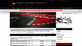 What Spain-grand-prix.com website looked like in 2020 (4 years ago)