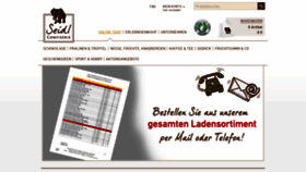 What Seidl-confiserie.de website looked like in 2020 (4 years ago)