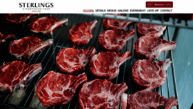 What Sterlingsrestaurant.com website looked like in 2020 (4 years ago)
