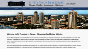 What Stpetetampa.com website looked like in 2020 (4 years ago)