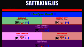 What Sattaking.us website looked like in 2020 (4 years ago)