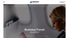 What Selective-travel.com website looked like in 2020 (4 years ago)