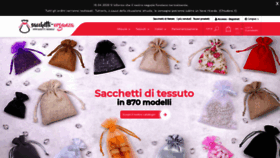 What Sacchetti-organza.it website looked like in 2020 (4 years ago)