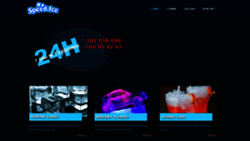 What Speed-ice.pl website looked like in 2020 (4 years ago)