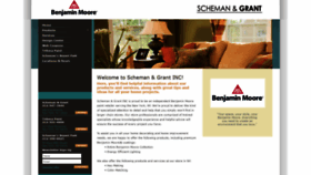 What Schemanandgrant.com website looked like in 2020 (4 years ago)