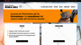 What Scuolaedilesiena.it website looked like in 2020 (4 years ago)