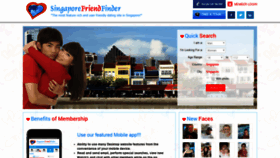 What Singaporefriendfinder.com website looked like in 2020 (4 years ago)