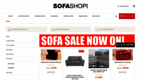 What Sofashop.com website looked like in 2020 (4 years ago)