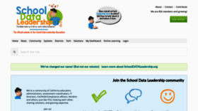 What Schooltechnologyleadership.com website looked like in 2020 (4 years ago)
