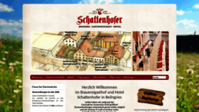 What Schattenhofer-beilngries.de website looked like in 2020 (4 years ago)