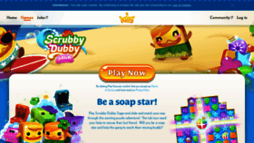 What Scrubbydubbysaga.com website looked like in 2020 (4 years ago)