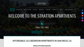 What Stratton-apts.com website looked like in 2020 (4 years ago)