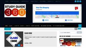 What Studyguide360.com website looked like in 2020 (5 years ago)