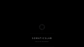 What Somaticslab.org website looked like in 2020 (4 years ago)