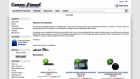 What Shop.camper-himmel.de website looked like in 2020 (4 years ago)