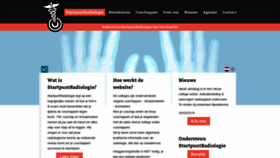 What Startpuntradiologie.nl website looked like in 2020 (4 years ago)
