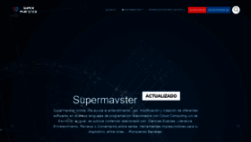 What Supermavster.com website looked like in 2020 (4 years ago)
