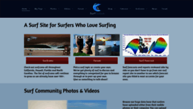 What Surfershot.com website looked like in 2020 (4 years ago)