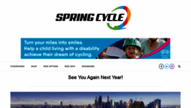 What Springcycle.com.au website looked like in 2020 (4 years ago)
