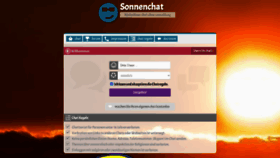 What Sonnen-chat.de website looked like in 2020 (4 years ago)