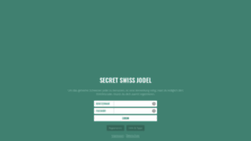 What Secretswissjodel.com website looked like in 2020 (4 years ago)