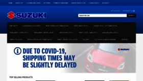 What Suzuki-shop.co.uk website looked like in 2020 (4 years ago)