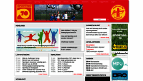 What Sporting70.nl website looked like in 2020 (4 years ago)