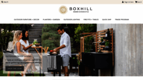 What Shopboxhill.com website looked like in 2020 (4 years ago)